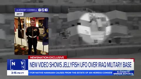 Jellyfish UFO at Iraq Marine Base 2017