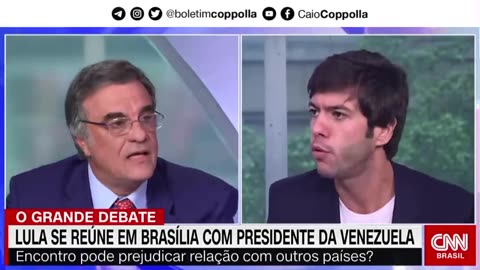 Coppolla comenta recepção de Lula a Maduro, Ditador Venezuelano