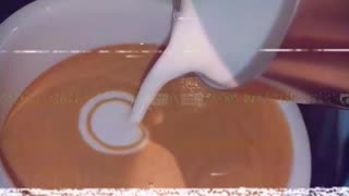 Cut fox latte art
