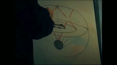 Freemason draws the "Disk Earth"