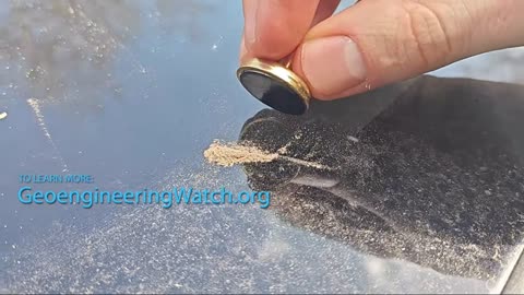 Magnetic Particles found in Snow and Rain, Activist Video. The Evidence is Undeniable