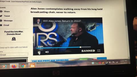 Alex Jones is a crazed cult leader who pushes politics and supplements down your throat.