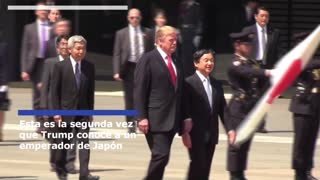 Donald Trump, primer líder extranjero en conocer a Naruhito