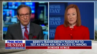 Psaki Has No Response When Confronted About Biden Refusing Media Access To Border