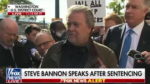 "The Biden Admin Ends on the 8th of November!" - Steve Bannon Speaks Out After Sentencing