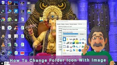Change folder Icon into own photo in hindi| customize computer Folder