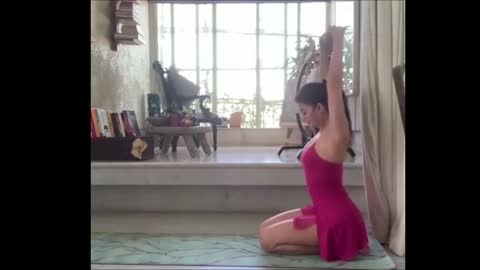 Hot Yoga Workout Video one