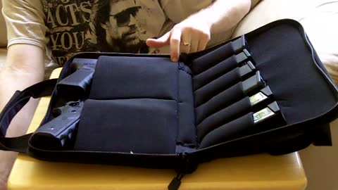 UTG Deluxe Pistol Case, a real range buddy