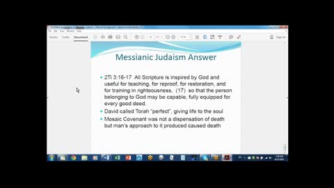 Messianic Judaism Difficult Passages