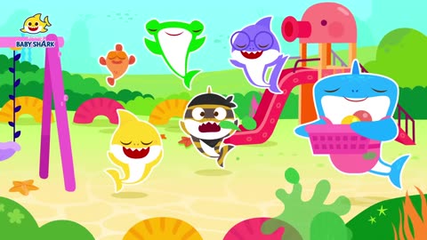[✨NEW] Thief Baby Shark Has Stolen Our Colors! - Baby Shark at Kindergarten - Baby Shark Official