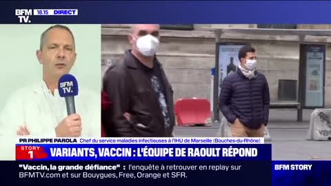 Le Pr. Philippe Parola remet les choses à leur place face aux journalistes de BFMTV