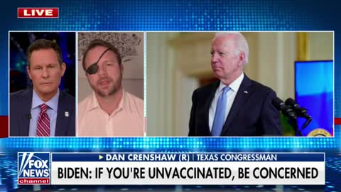 Rep. Dan Crenshaw says demonizing the unvaccinated is counterproductive