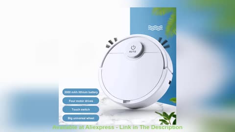 ⚡️ Automatic Robot Vacuum Cleaner Smart Touch Sweeping Dry Wet Cleaning Machine 3000 Pa Suction