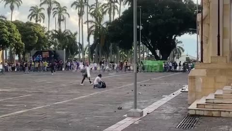 Disturbios en el Palacio de Justica Bucaramanga
