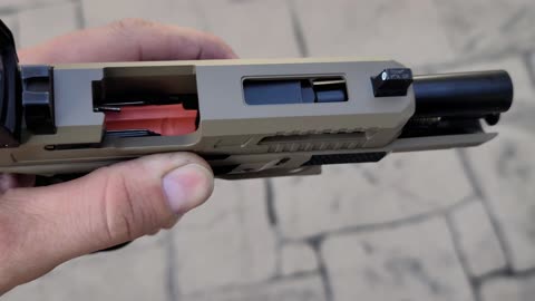 FDE custom Glock with Firing Squad Customization Package