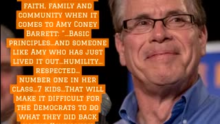 Sen Mike Braun on Amy Coney Barrett