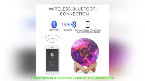 ✅ Telawah 16 Colors Quran Speaker App Control Islam Wireless Bluetooth Night Light 18 Reciters