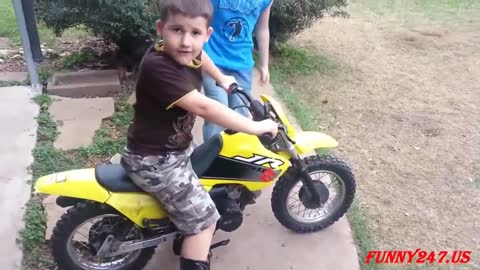 Mini motorcycle racing kids