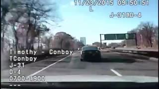 Through Our Eyes: Wild High Speed Police Chase Caught on Dashcam In New Jersey