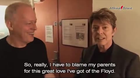 Buddies | Gilmour & Bowie