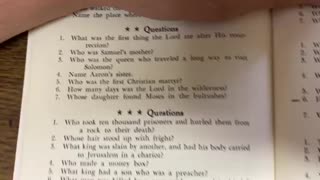 Bible Quiz 4 ⭐️⭐️⭐️