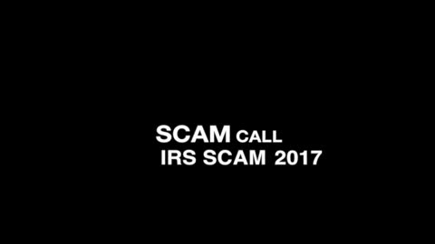 IRS Scammer Call March 2017