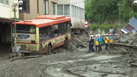 Continúa la búsqueda de desaparecidos por las lluvias torrenciales en Japón