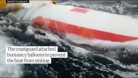 62-year-old French sailor saved by Spanish coastguard after 16 hours in capsized