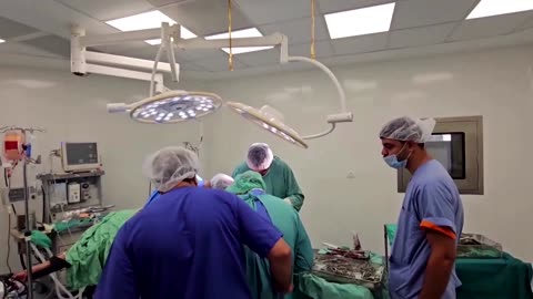 Gaza doctor: 'We're performing surgeries in corridors'
