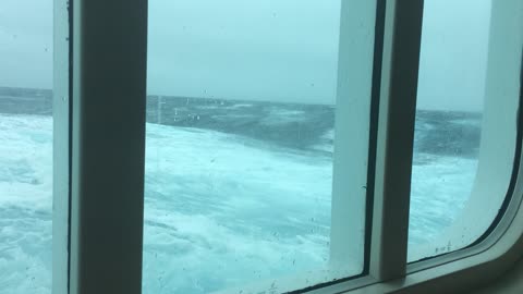 Seaway in a gale