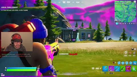 PLAYING PS5 FORTNITE! (Ultimate Gaming TV)