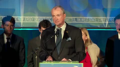 New Jersey Governor Phil Murphy speaks as race once seen as easy Dem win remains uncalled