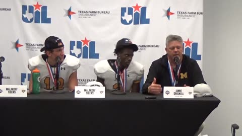 3A Division 1 State Champions Press Conference Malakoff 2023