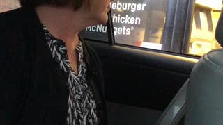 Drive-Thru Employee Gets Coned