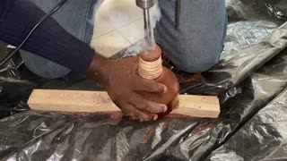 Diy hand drilling.