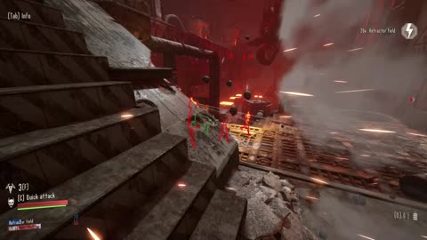 Necromunda: Hired Gun - First mission - Gameplay [PC 1080p HD]