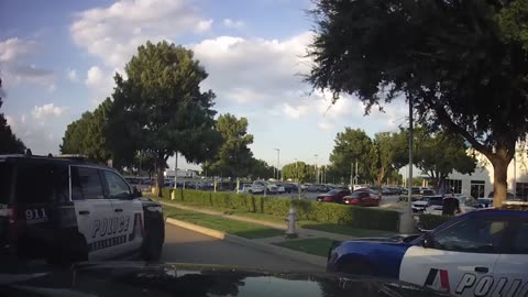 Arlington PD confront ex-employee shooting at car dealership