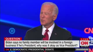 Anderson Cooper Asks Biden Why Trump ‘Falsely Accused’ His ‘Son