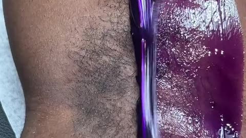Efficient Underarm Waxing with Sexy Smooth Purple Seduction Hard Wax | Waxing Queen Adventures