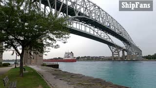 CSL St Laurent 738ft 225m Bulk Carrier Cargo Ship In Great Lakes