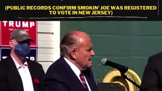 Joe Frazier voted this year in Pennsylvania, says Rudy Giuliani.