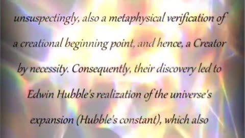 The Constants of Metaphysics (Part 6)