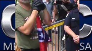 White Guilt Liberals Harass Couple Protesting The Removal Of Statues In Charlottesville Va