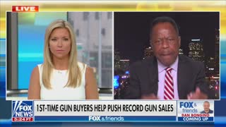 Leo Terrell On "Fox & Friends" Gun Sales