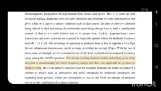 Design of Intra-body Nano-communication Network for Future Nano-medicine 2018 - Intra-body communication is a method that utilizes the human body as a broadcast biological medium for electromagnetic signals to inter-connect wireless body sensors.