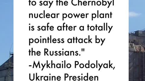BREAKING NEWS: Russia Seizes Chernobyl Nuclear Power Plant while Invading Ukraine | #Shorts