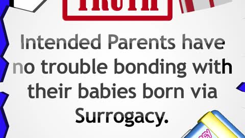 Surrogacy Myth Crusher #7 "The Parents will have trouble bonding with a baby. . ."