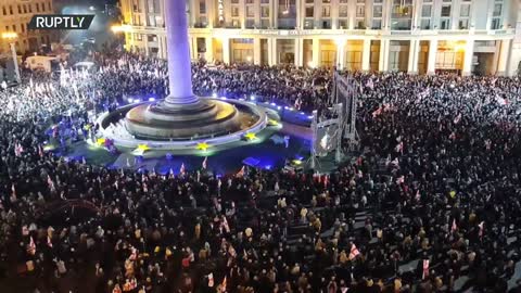 Georgia: Thousands rally in Tbilisi to demand release of ex-President Saakashvili - 14.10.2021