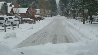 Driving thru snow and iced roads.