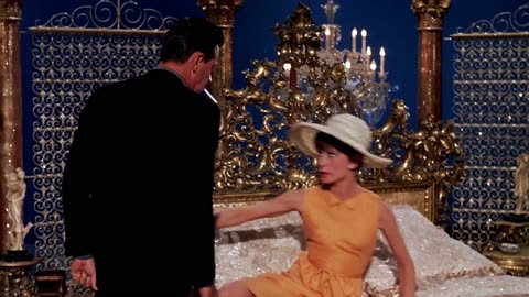 Audrey Hepburn Paris When it Sizzles 1964 scene 4 remastered 4k
